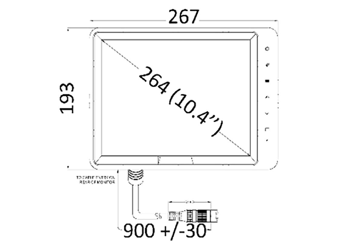 360°-Vision-Lösung: Monitor